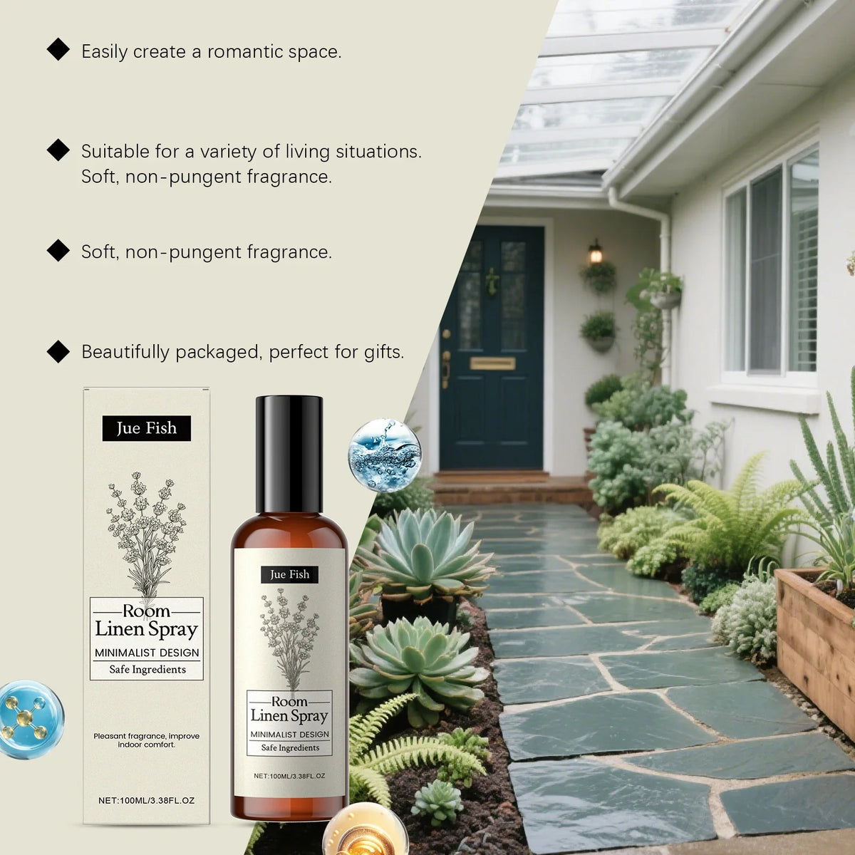 Lavender Room & Linen Spray, 100ml
